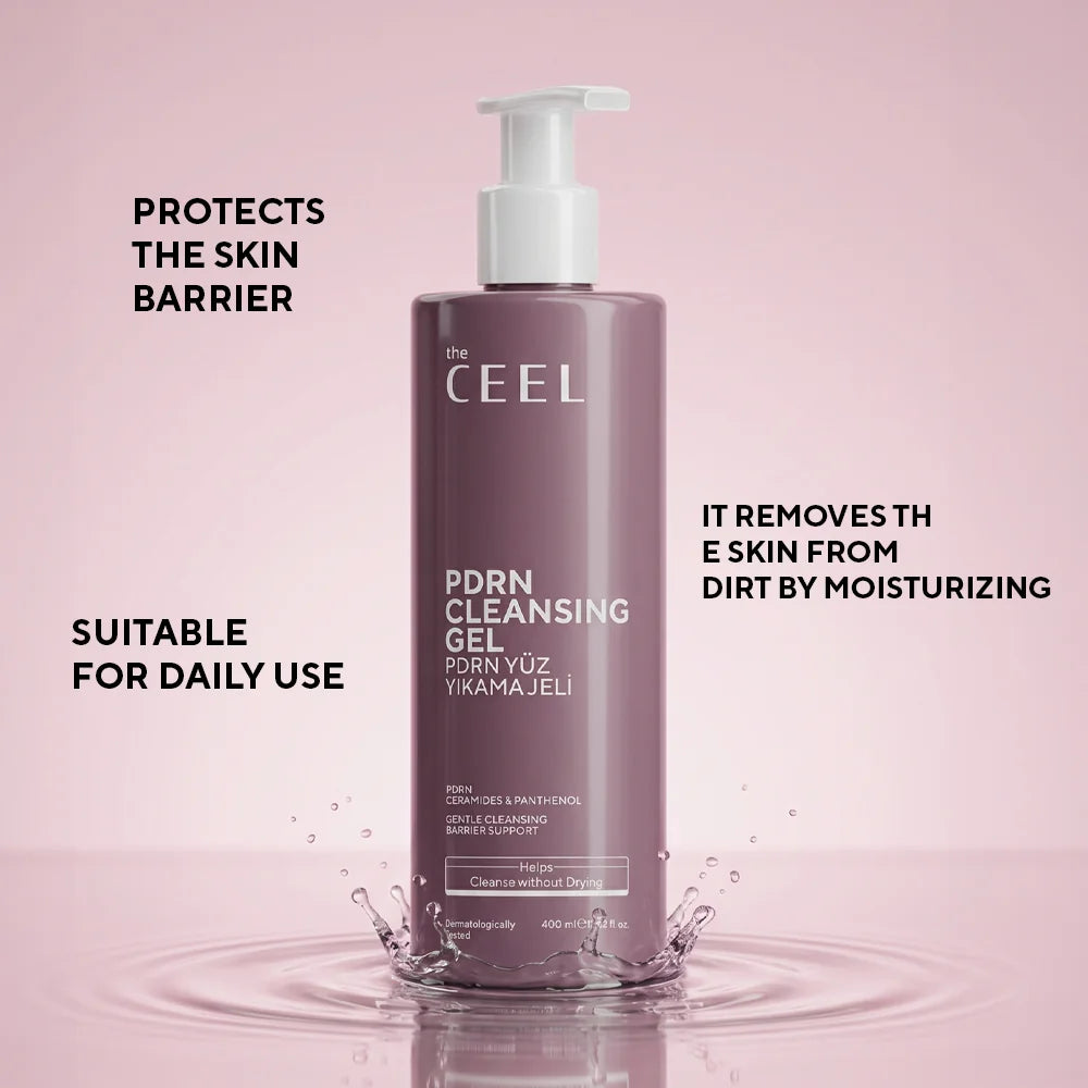 The Ceel PDRN  Cleansing Gel - 400ml |ذا سيل جل تنظيف البشرة PDRN - 400 مل