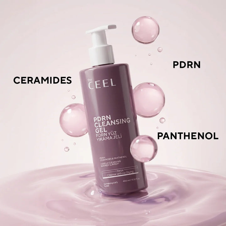 The Ceel PDRN  Cleansing Gel - 400ml |ذا سيل جل تنظيف البشرة PDRN - 400 مل