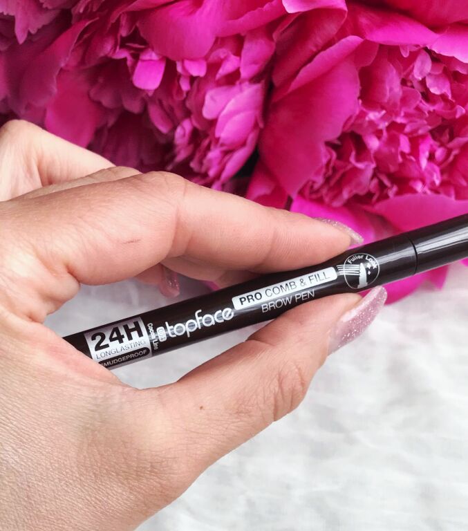 topface Pro Comb & Fill Brow Pen - 1ml | توب فاس قلم حواجب ٢٤ ساعة - 1مل #5