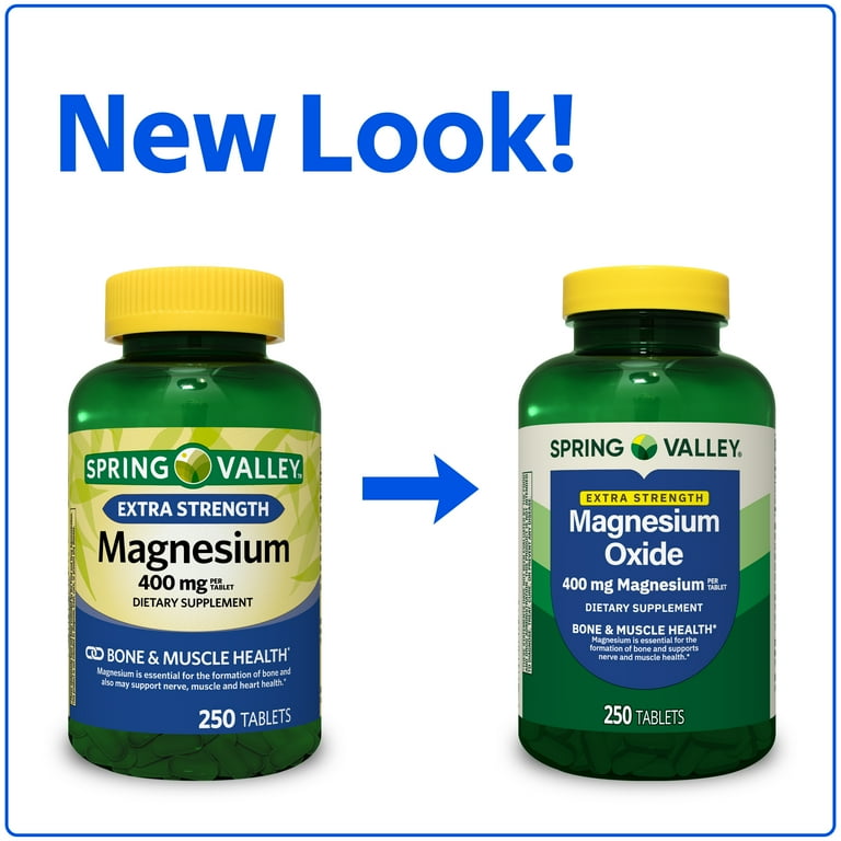 Spring Valley - Magnesium Citrate 100 mg - 100 Capsules | سبرينغ فالي سيتريت مغنيسيوم 100 ملغ - 100 كبسولة #5