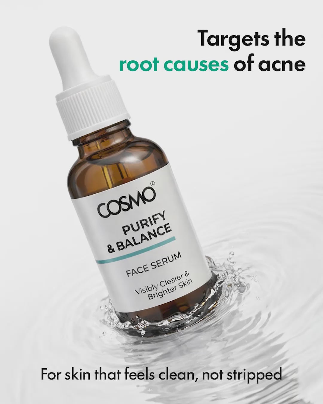 COSMO PURIFY & BALANCE FACE SERUM - 30ml | كوسمو سيروم للوجه توازن وتنقية - 30مل #5