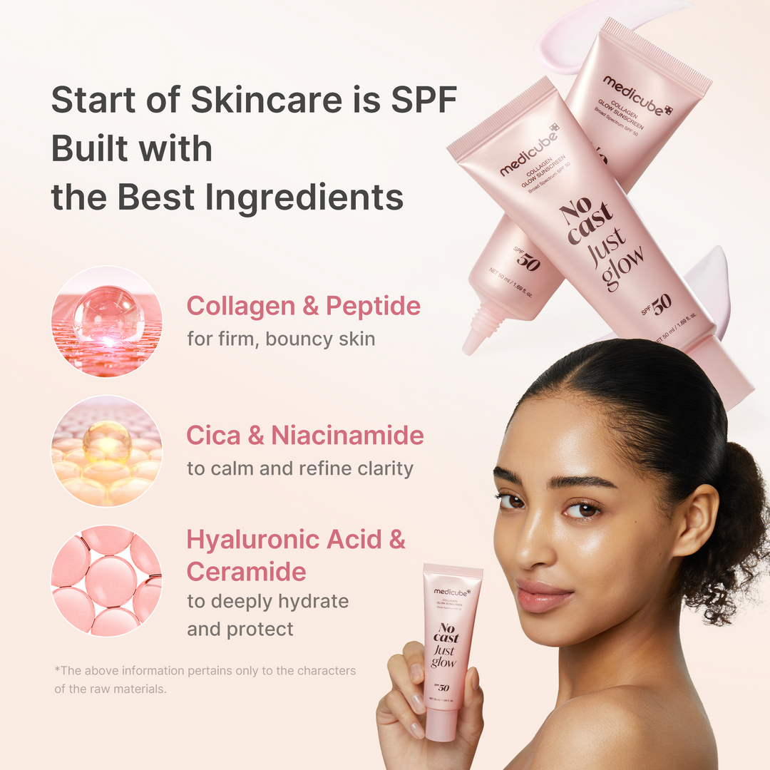 MEDICUBE Collagen Glow Sunscreen - 50ml | ميديكيوبي واقي شمس كولاجن باهت - 50مل #5