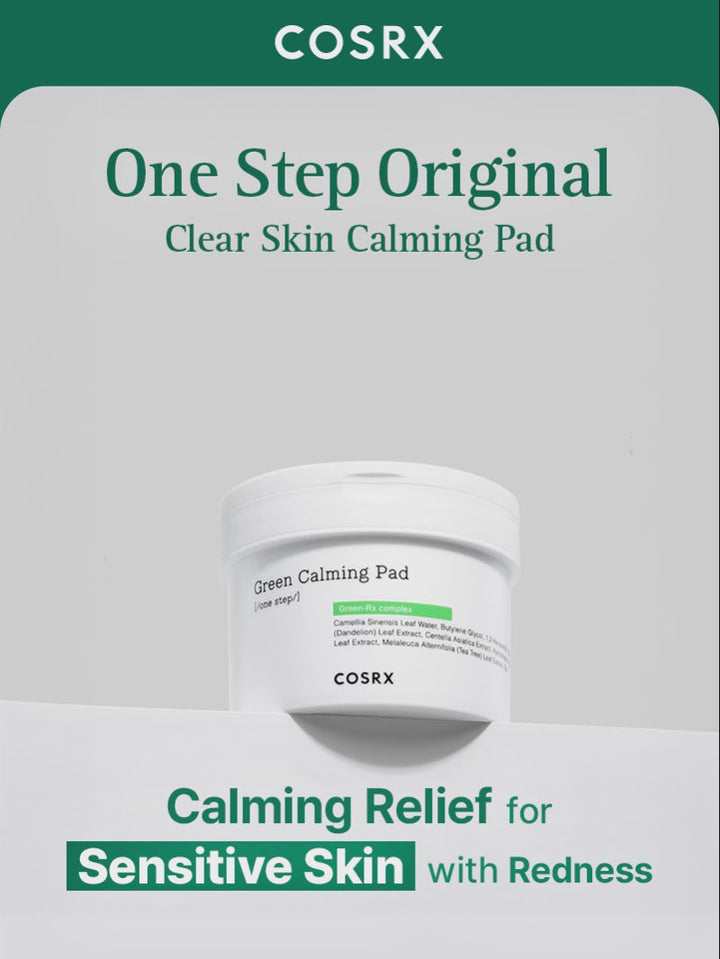 COSRX - One Step Original Clear Skin Calming Pad - Soothing Pads Purifying for Problem Skin - 100pcs - 280ml | كوس ار اكس باد مهدئ للبشرة - 280مل #4