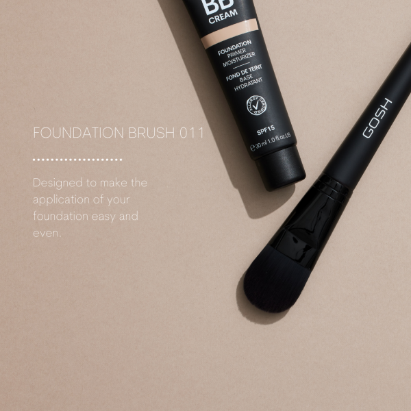 Gosh Foundation Brush 011 | جوش فرشاة كريم أساس 011