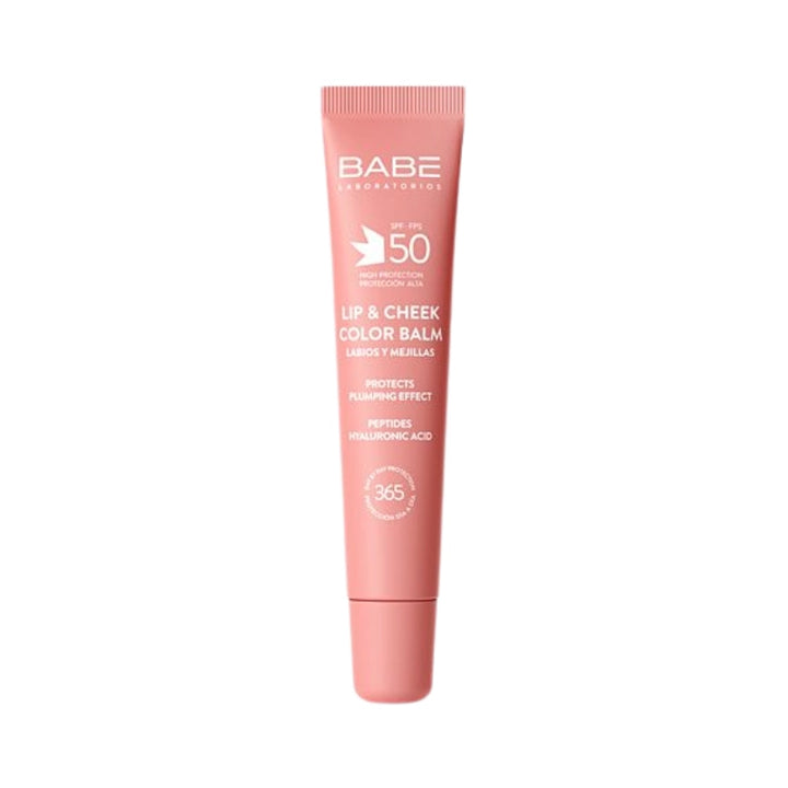 BABE LIP & CHEEK COLOR BALM SPF 50 - 20ml | بابيه مرطب ملون للشفاه والخدود مع حماية SPF 50 – 20 مل