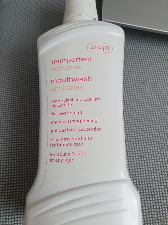 Ziaja Mintperfekt Sensitive Mouthwash Anticaries - 500ml | جايا غسول فم بالنعناع - 500 مل