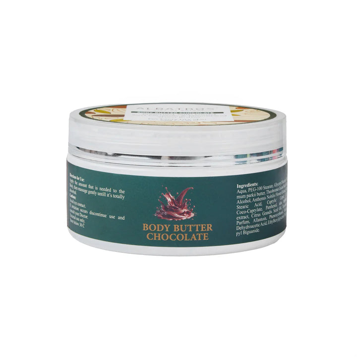 AL BATROS Body Butter Chocolate - 200g | الباتروس زبدة الجسم بالشوكولاتة - 200 غرام