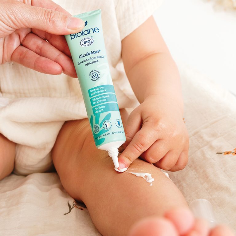 Biolane Organic Cicabebe Balm Restorative & Soothing - 40ml | بايولان كريم لتهدئة وترميم البشرة للأطفال - 40 مل