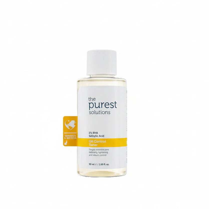 The Purest Solutions 2% Bha Salicylic Acid Oil Control Toner - 50ml | ذا بيوريست سوليوشنز تونر للتحكم في الزيوت بحمض الساليسيليك 2٪ - 50 مل