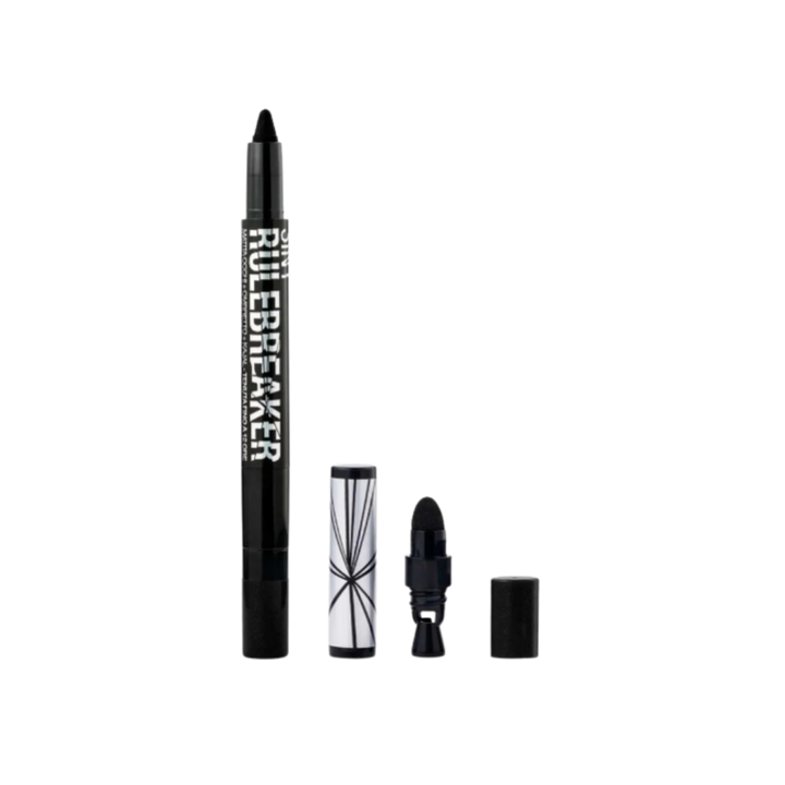 Belloggi Pro Fuller & Faker Eyeliner, a black dual-ended eye pencil with a precision tip and built-in smudging applicator.