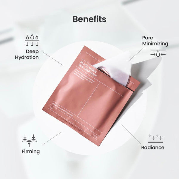 Biodance Bio-Collagen Real Deep Mask - 4pcs | بايو دانس قناع الترطيب العميق بالكولاجين - 4 قطع