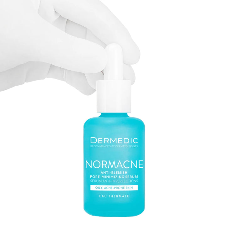 DERMEDIC Normacne Anti Blemish Pore Minimizing Serum - 30ml | ديرمديك سيروم لتقليل المسام ومكافحة الحبوب – 30 مل