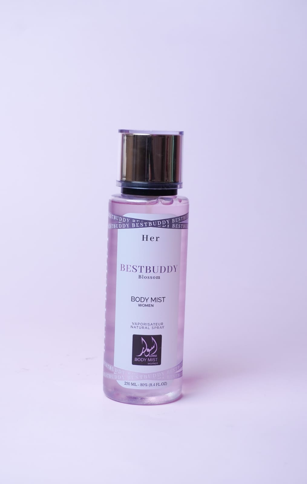 ASWAR BODY MIST BESTBUDDY HER W - 250ml | اسوار ميست للجسم - 250 مل