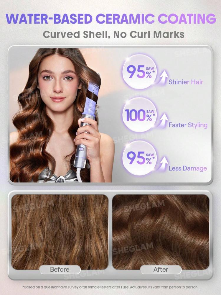 SHEGLAM Cool Lock Airflow Styler Hair 3-In-1 | شيغلام جهاز تصفيف الشعر 3 في 1