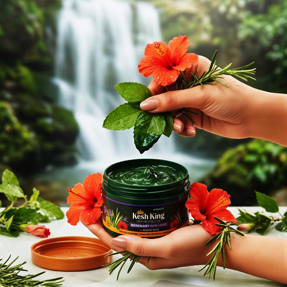 Kesh King Rosemary Hair Mask - 200ml | كيش كينغ ماسك شعر روزماري - 200مل #4