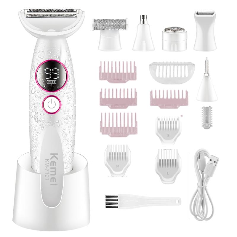KEMEI 11 In 1 Beauty Tools Kit | كيمي جهاز إزالة الشعر 11 في 1