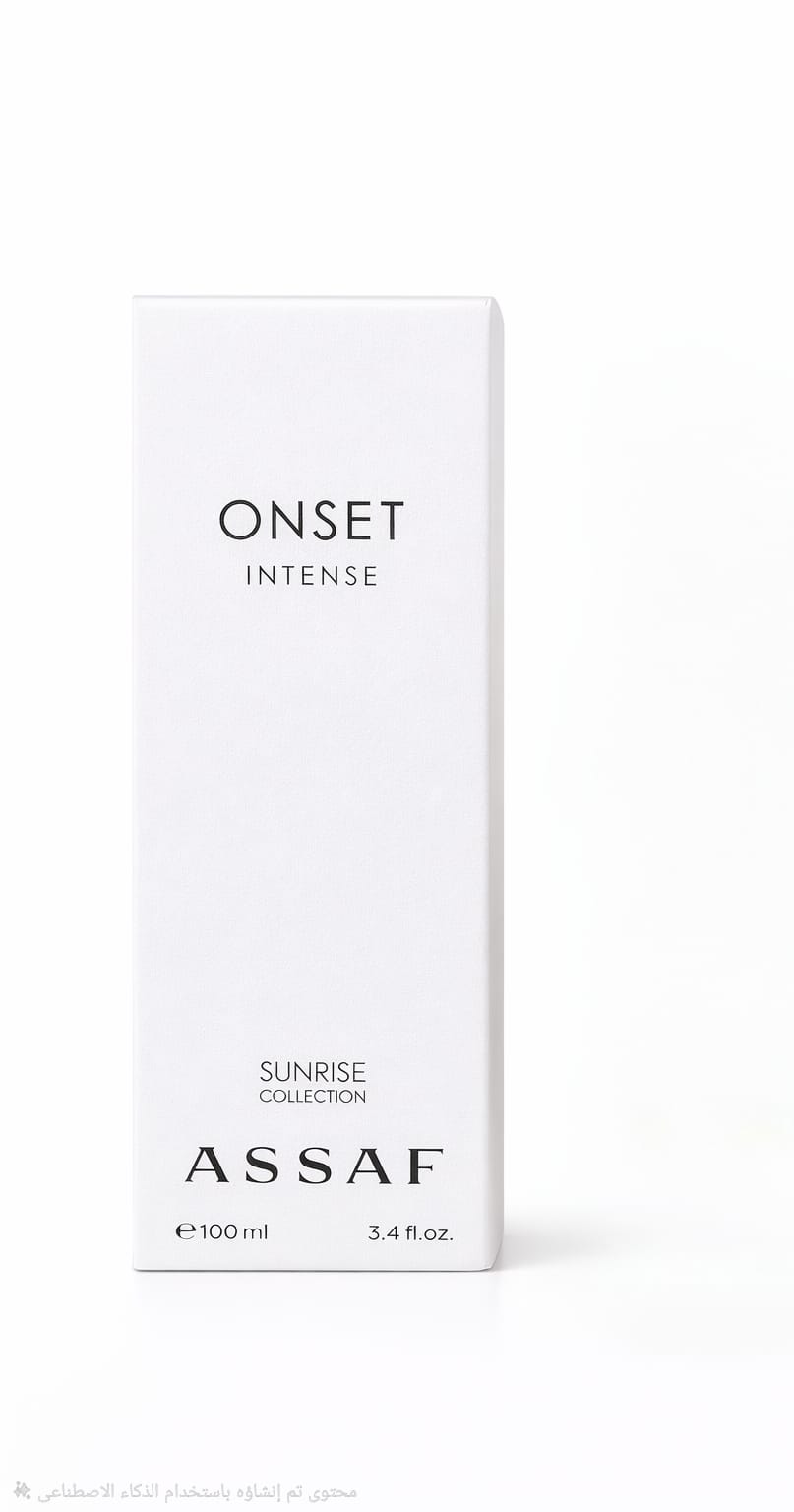 ASSAF ONSET intense - 100ml  | عساف عطر اونست  انتينز للسناء 100 مل