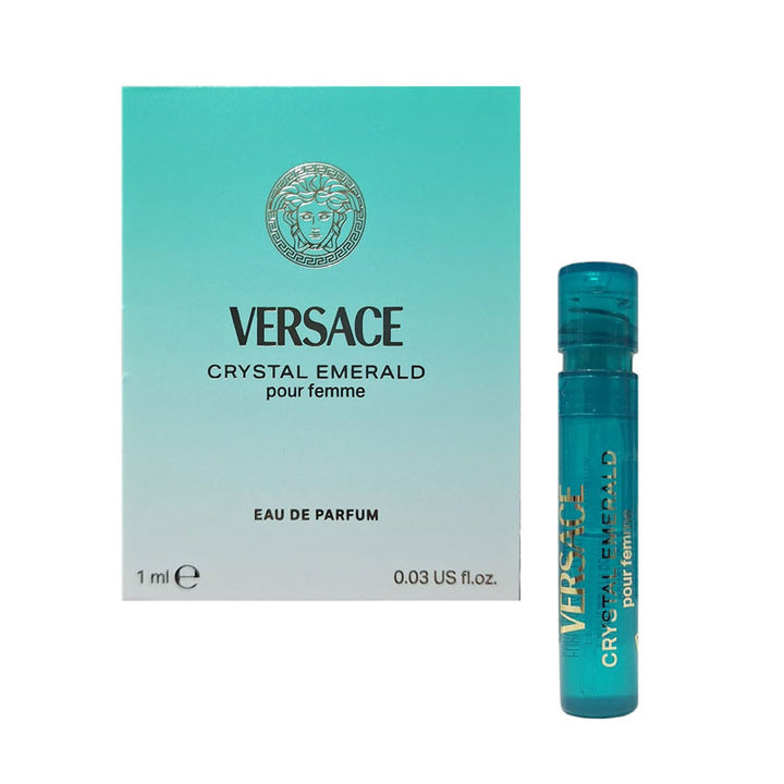 VERSACE Sample  CRYSTAL EMERALD EDP - 1 ml  | عينة فيرزاتشي عطر كريستال اميرالد للنساء 1 مل