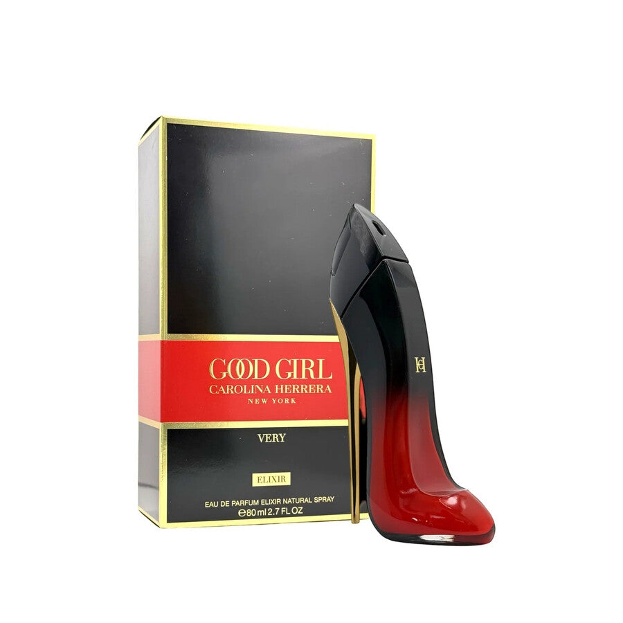 Carolina Herrera Good Girl Very Elixir EDP - 80ml | عطر كارولينا هيريرا  فيري جود جيرل او دو بارفان للنساء - 80 مل