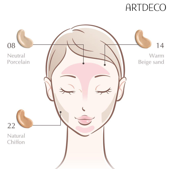 Artdeco Light Luminous Foundation - 25ml | ارديكو كريم أساسا تغطية خفيفة