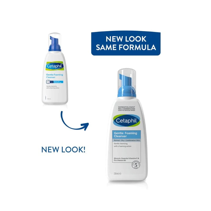 Cetaphil Gentle Foaming Facial Cleanser | سيتافيل غسول رغوي لطيف للوجه