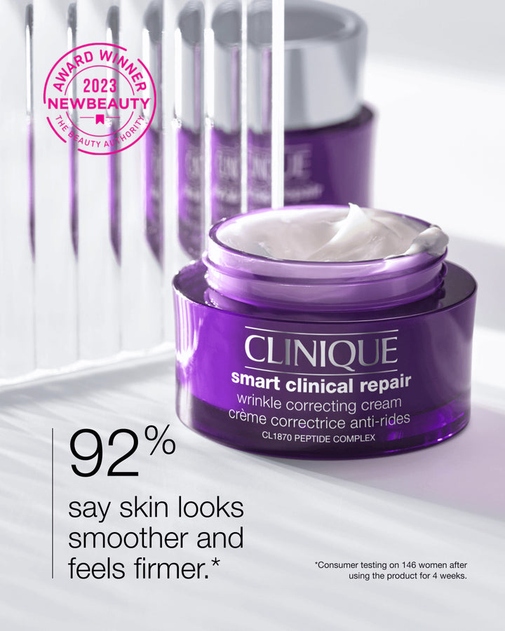 Clinique Smart Clinical Repair Face Cream Moisturizer - 75ml | كلينك كريم مرطب للوجه لتقليل مظهر التجاعيد - 75 مل