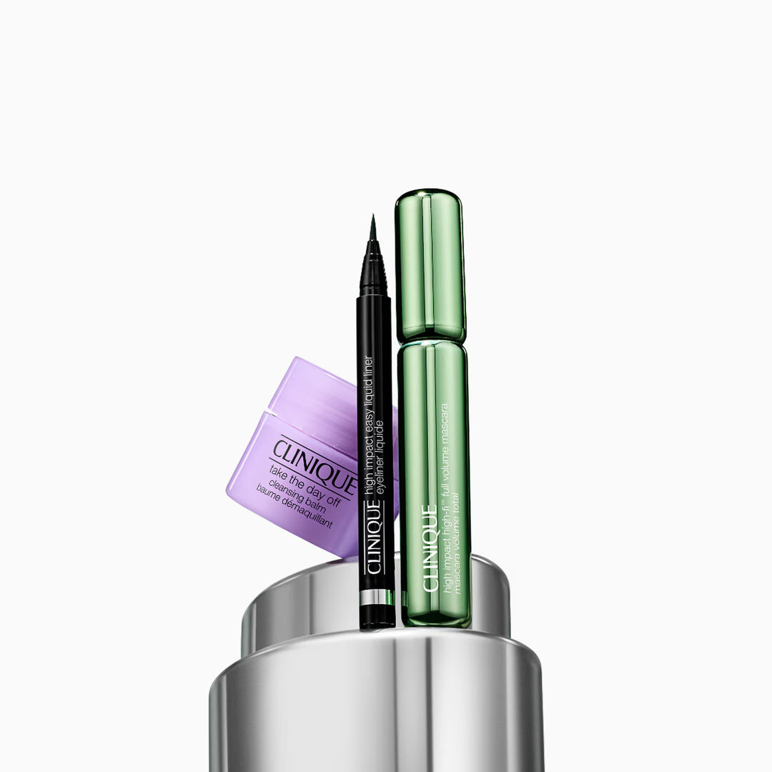 Clinique Eye Essentials: High-Fi Lashes Mascara Set | كلينك مجموعة اساسية لمكياج العيون
