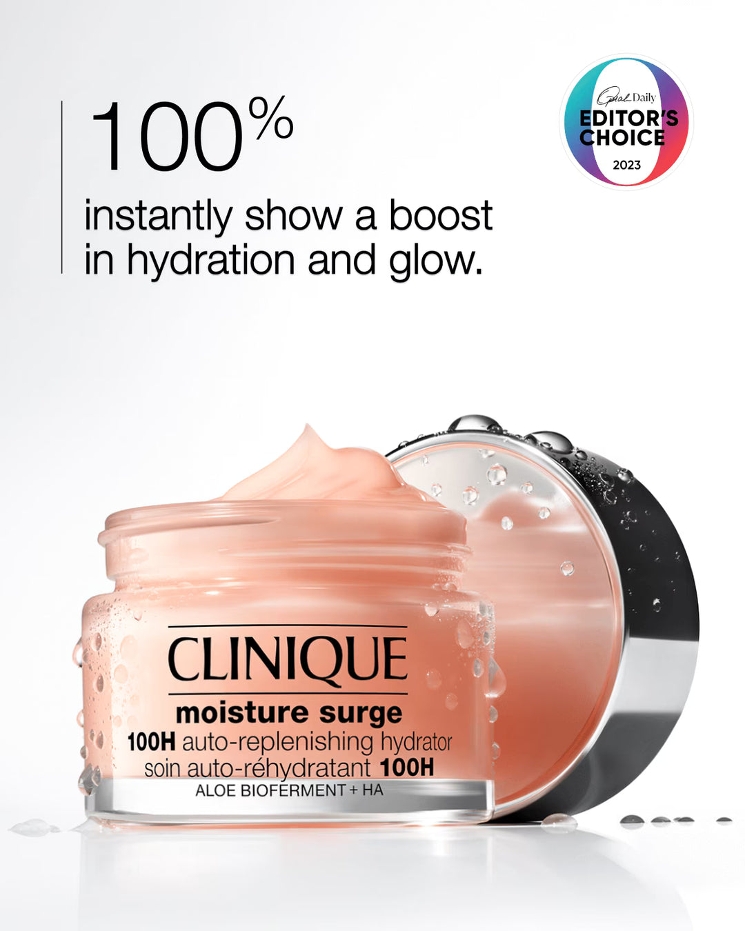 Clinique Glow To’s Moisture Surge Set - 50ml | كلينيك مجموعة مويستشر للترطيب والنضارة-50 مل