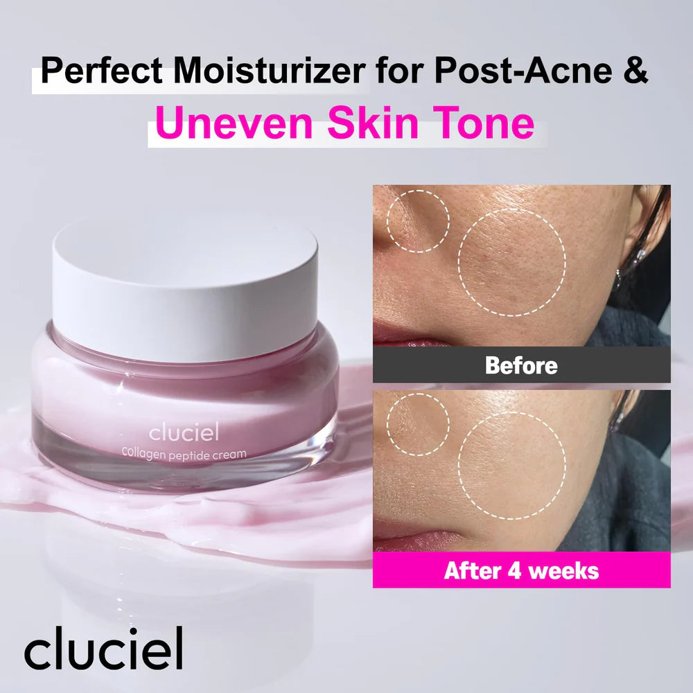 cluciel Collagen Peptide Cream - 50ml | كلوسيل كريم كولاجين وببتيدات - 50مل
