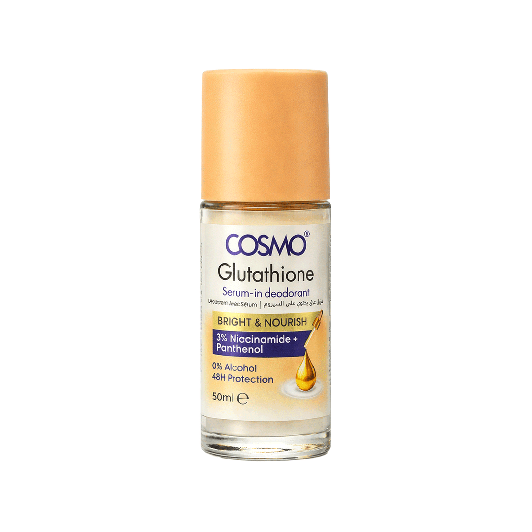 COSMO 3PCS SERUM IN LOTION 330ML ANTIWRINKLE / SERUM IN DEODORANT 50ML BRIGHT&NOURISH / BODY WASH 500ML BR | كوزمو مجموعة العناية بمكافحة التجاعيد #4
