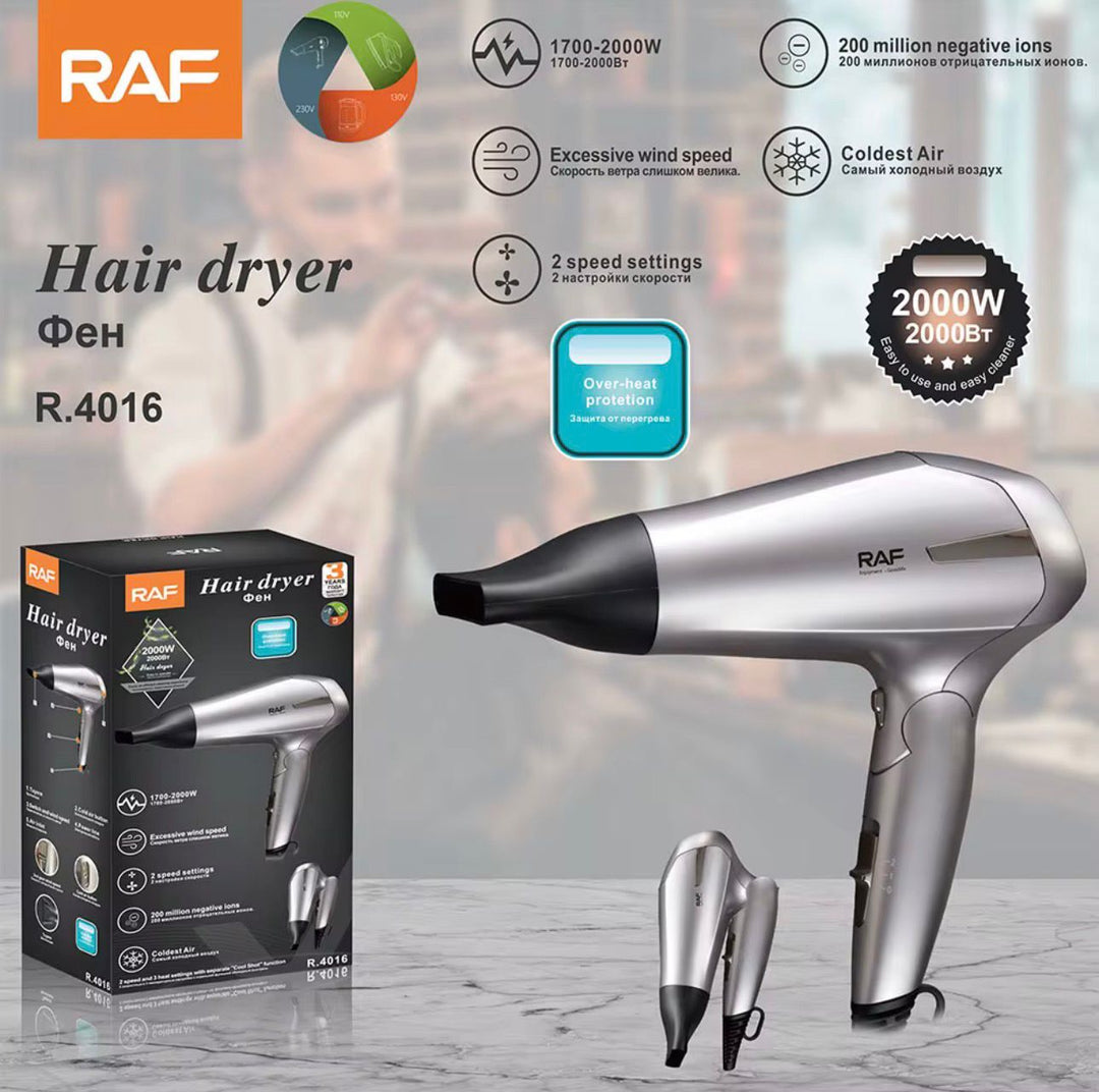 RAF Hair Dryer 2000W | راف مجفف شعر 2000 واط
