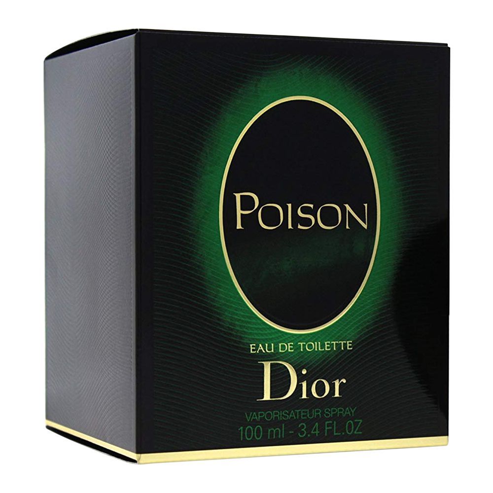 Dior Poison Eau De Toilette - 100ml  | عطر ديور بويزن للنساء 100 مل