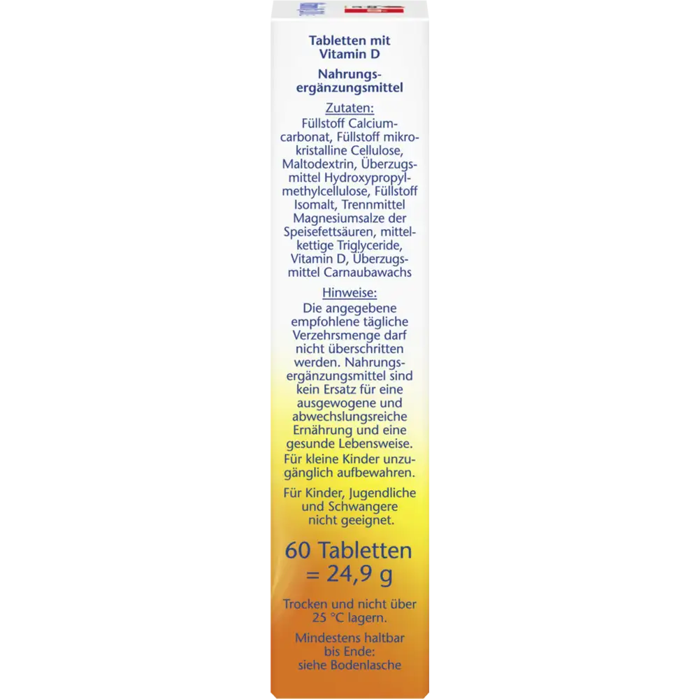 Doppelherz aktiv Vitamin D3 2000 - 60 Mini Tabletten| دوبل هيرز أكتيف فيتامين D3 2000 - 60 قرص صغير
