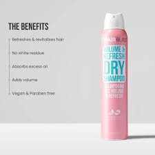 HAIR BURST Volume & Refresh Dry Shampoo - 200ml | هيربيرست شامبو جاف لتكثيف الشعر - 200 مل