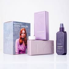 KEVIN.MURPHY Shine Bright Kit - 3pcs | كيفن ميرفي مجموعة لترطيب الشعر الجاف - 3 قطع