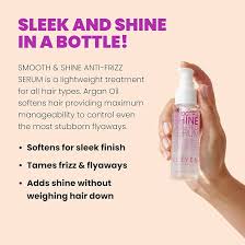 Eleven Australia Smooth & Shine Anti-Frizz Hair Serum - 60ml| ايفيلين سيروم تنعيم ولمعان مضاد للهيشان – 60 مل