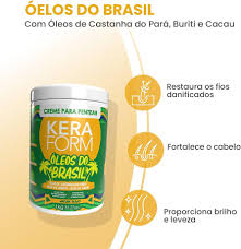 SKAFE Kera Form Oleos Do Brasil Nature Blend - 1Kg | سكاف كريم علاجي للشعر غني بالزيوت - 1 كغ