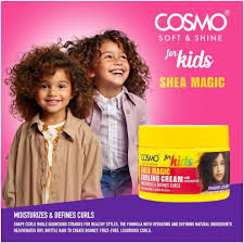 COSMO COSMETICS  CURLING CREAM MOISTURIZES & DEFINES CURL - 325g | كوزمو كوزمتكس كريم تجعيد الشعر بجوز الهند - 325غ