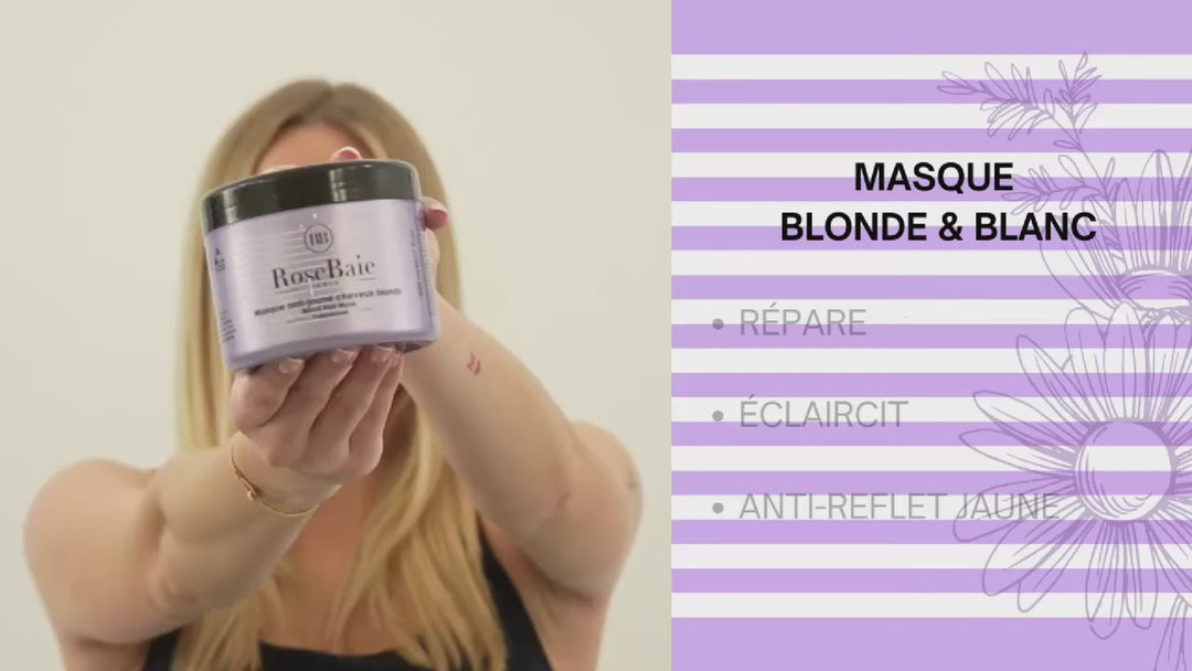RoseBaie Anti-Yellowing Mask x Special Professional Blonde | روز بايك ماسك شعر بلوند #4