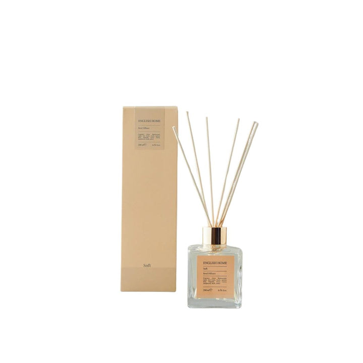 ENGLISH HOME Reed Diffuser Soft - 100ml |  أنجلش هوم عيدان معطرة سوفت - 100 مل