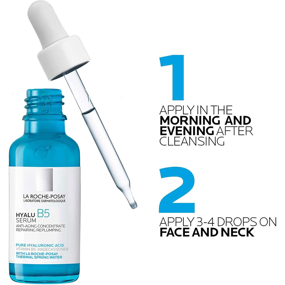 LA ROCHE-POSAY Hyalu B5 Serum - 30ml | لاروش بوزيه سيروم هيالورونيك اسيد - ٣٠ مل
