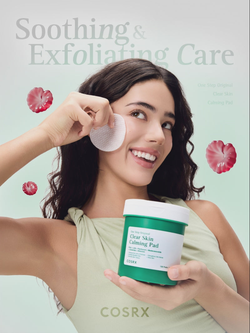 COSRX - One Step Original Clear Skin Calming Pad - Soothing Pads Purifying for Problem Skin - 100pcs - 280ml | كوس ار اكس باد مهدئ للبشرة - 280مل #3