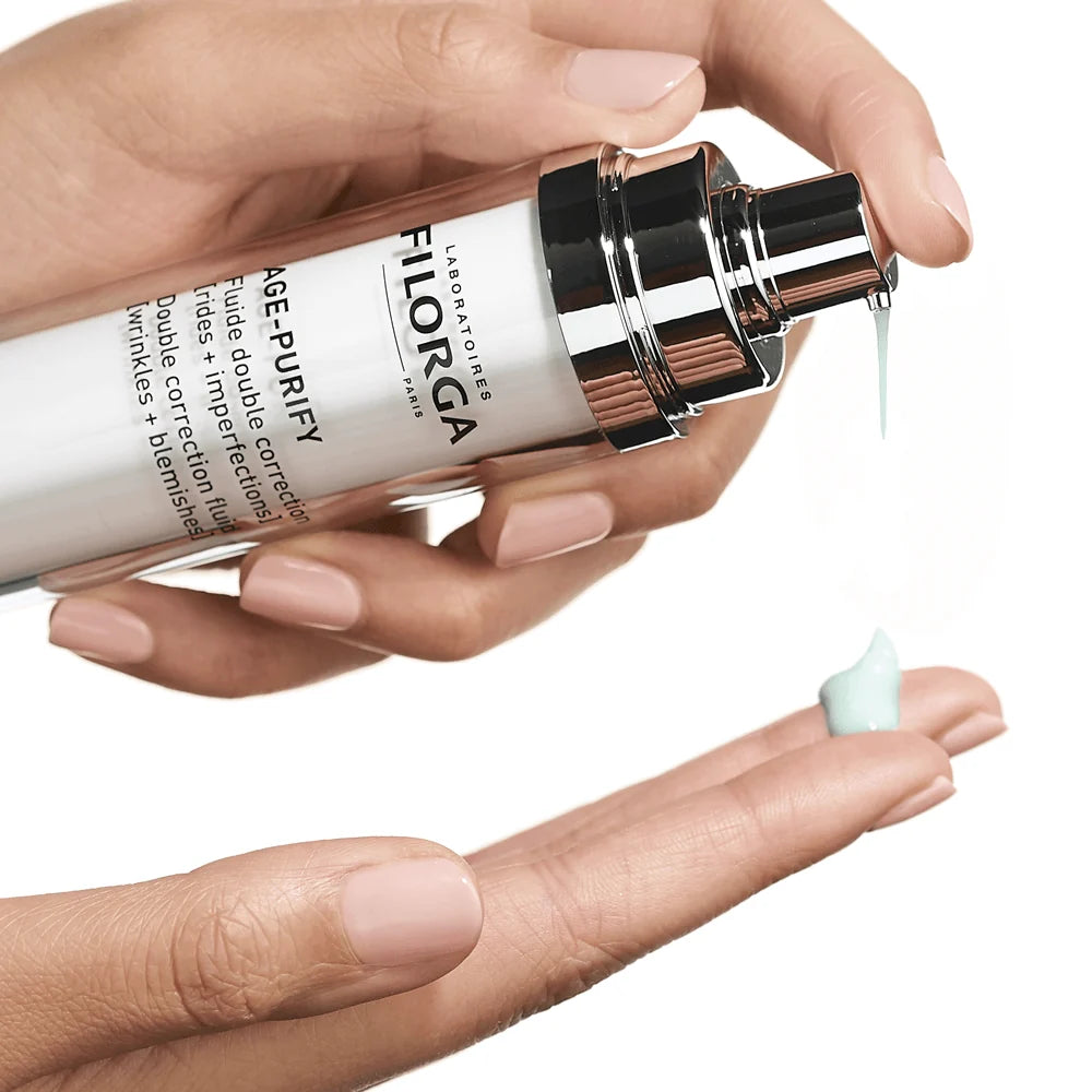 Filorga Age-Purify Double Correction Fluid - 50ml | فيلورجا سائل التصحيح المزدوج للتجاعيد والعيوب - 50 مل