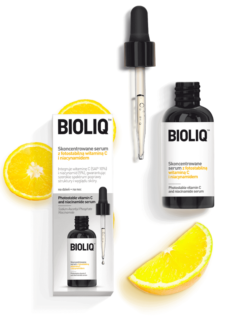 Bioliq Pro concentrated face Serum with photostable Vitamin C and Niacamide - 20ml | بايوليك سيروم مركز للوجه مع فيتامين سي ونياسيناميد - 20 مل