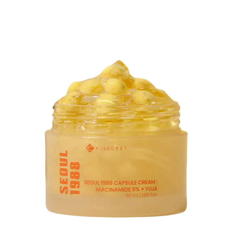 K-SECRET SEOUL 1988 CAPSULE CREAM NIACINAMIDE 5%+ YUJA - 50ml | سيول 1988 كريم كبسولة نياكيناميد 5% + يوجا - 50مل #3