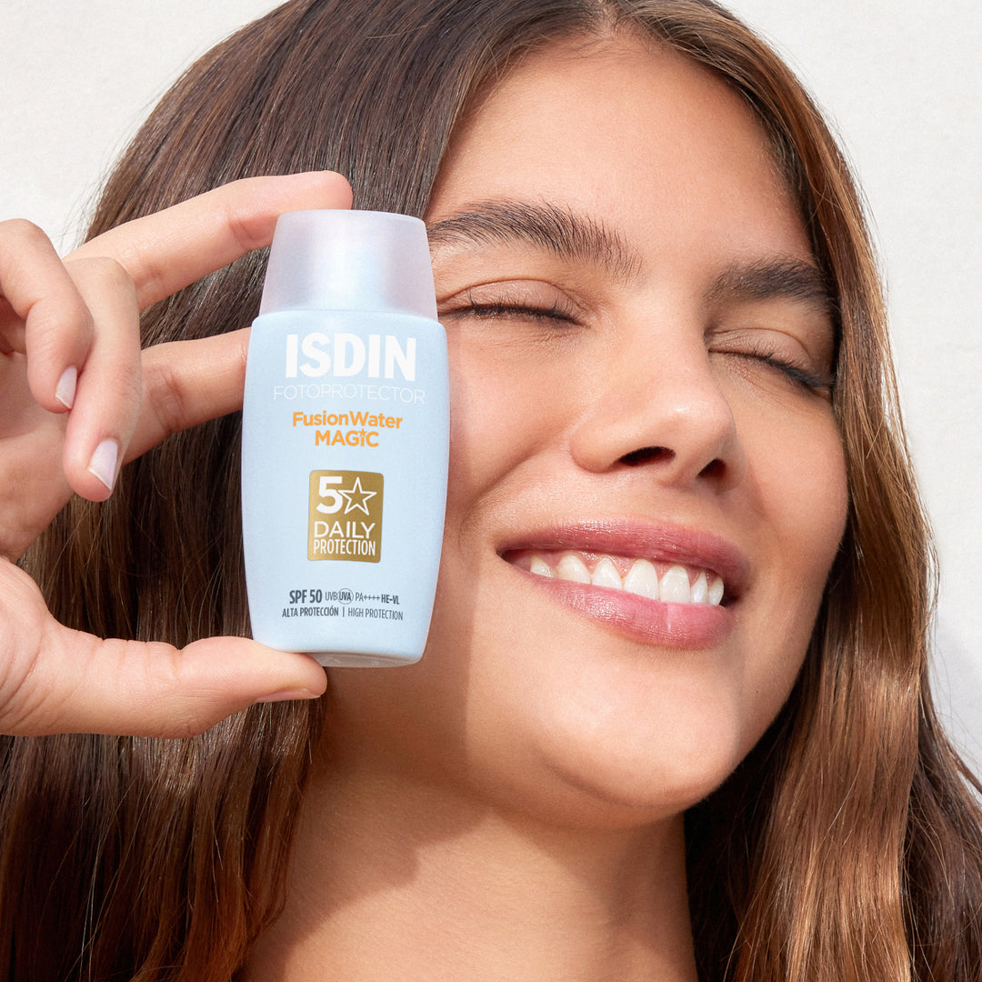 Isdin Fotoprotector Fusion Water Magic SPF50 + - 50ml | ازدن كريم واقي شمسي خفيف جدا spf50+ - 50 مل