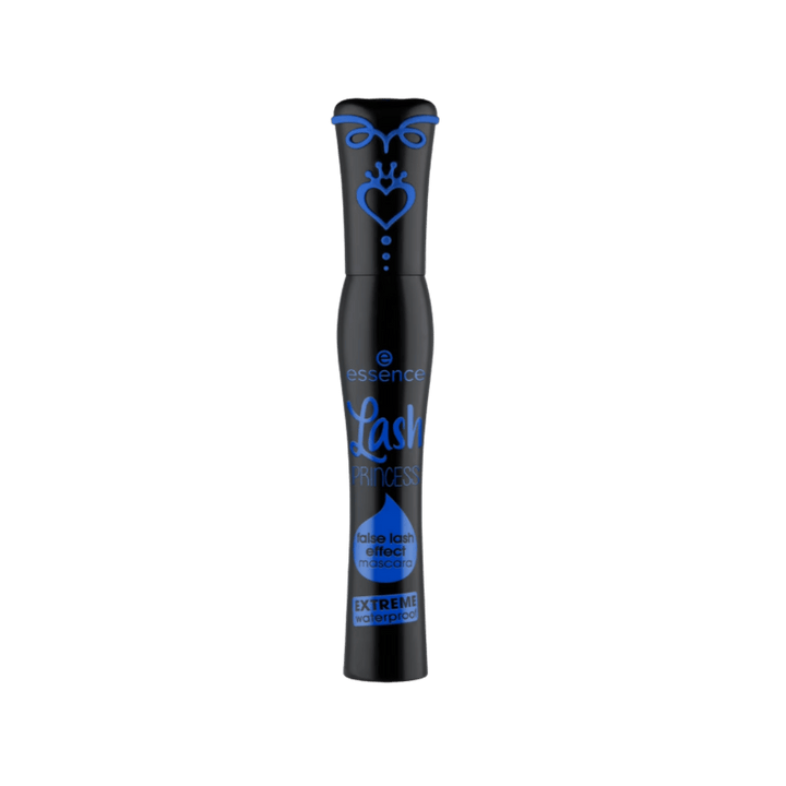 essence Lash Princess False Lash Effect Extreme Waterproof mascara, black tube with blue details