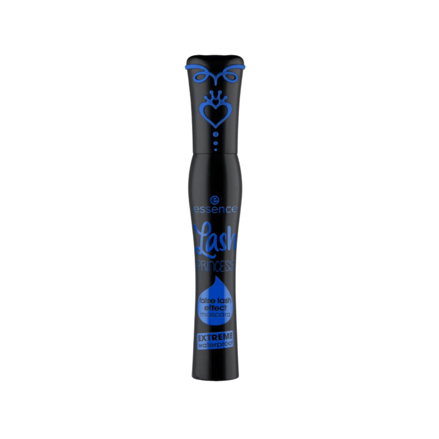 essence Lash Princess False Lash Effect Extreme Waterproof mascara, black tube with blue details