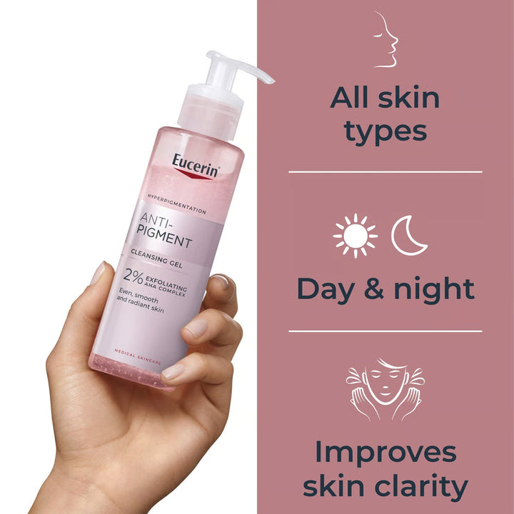 EUCERIN ANTI-PIGMENT Cleansing Gel - 400ml | يوسيرين غسول ضد التصبغات - 400 مل