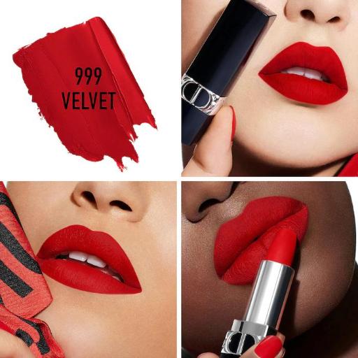 DIOR ROUGE DIOR COLOUR COUTURE LIPSTICK Refillable - 3.5g | ديور أحمر شفاه - 3.5غ